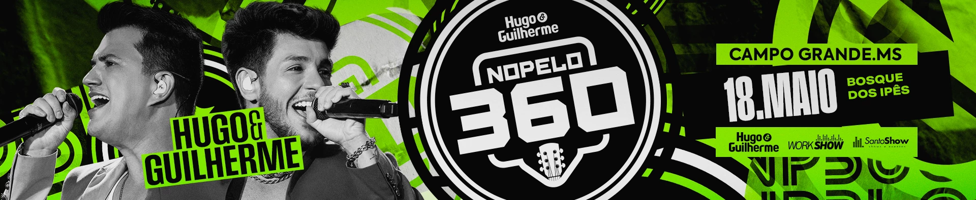 No pelo 360 - Hugo e Guilherme em Campo Grande