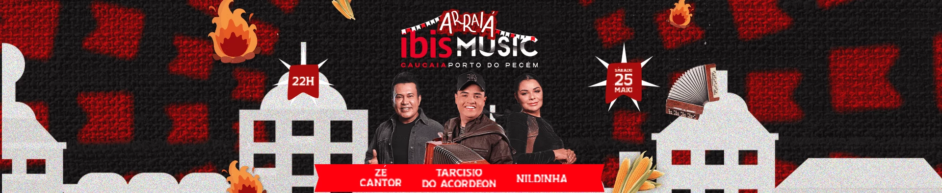 Arraiá Ibis Music em Caucaia