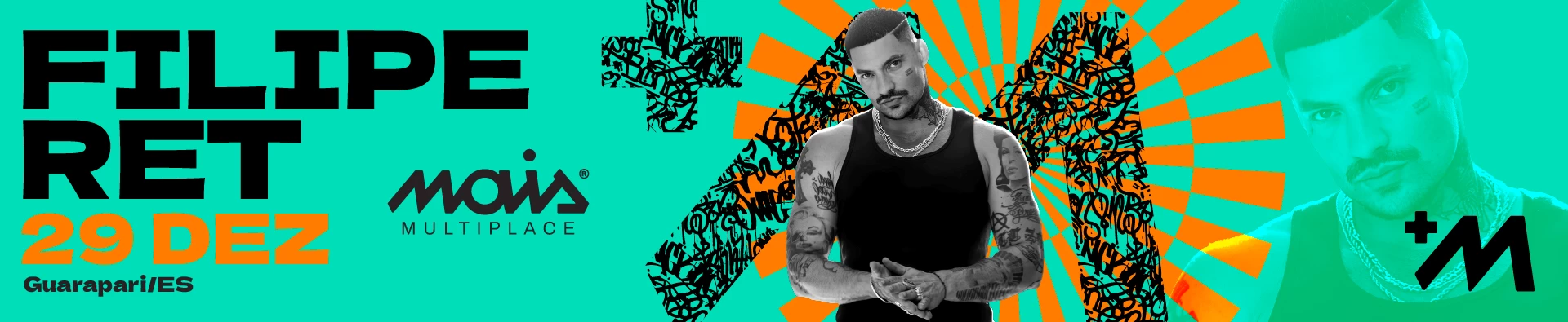 IMAGEM COM FOTO DOS ARTISTAS E LOGO DO EVENTO